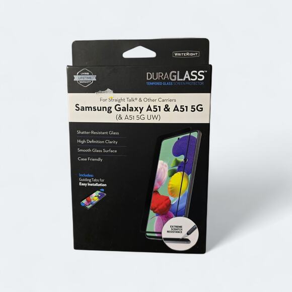 Samsung Galaxy A51 & A51 5G Glass Screen Protector - Picture 1 of 1